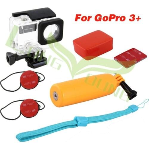 Ms.L.Meilyadigital full set Bobber Floating Handle +Floaty Surf Mounts +Housing ccase for GoPro HD Hero 4 3+ 3