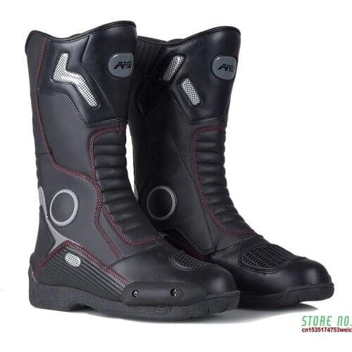 Boots Waterproof Knee Moto Motorbike Boot Biker Protector Shoes Motor Motocross Boots