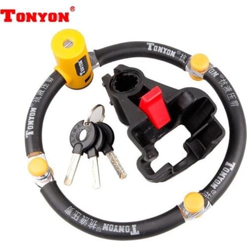 TONYON In section four of mountain bike folding bicycle lock lock anti hydraulic shear TY3869-200
