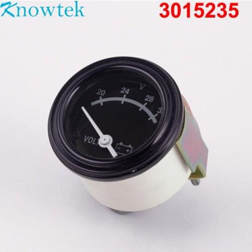 3015235 Voltmeter 12V 24V 52mm for Diesel Generator Engine spare parts voltage gauge