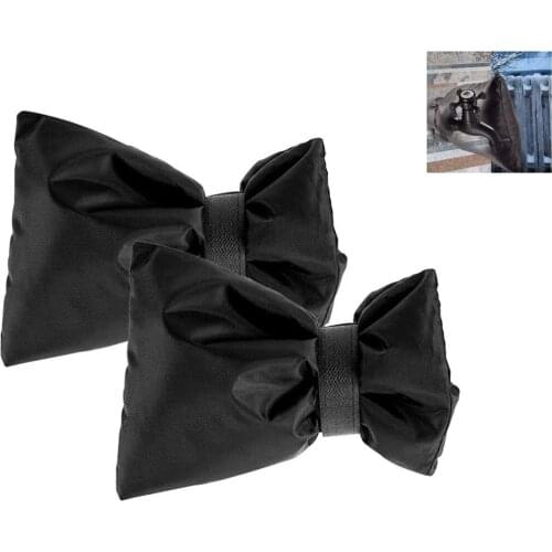 2Pcs Outdoor Faucet Protective Cover Antifreeze Protection Covers Outdoor Faucet Frost Package Saving Tap for Winter Garden Hose