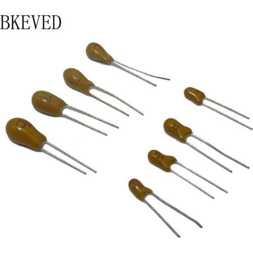 5PCS Tantalum Capacitor 16V 20V 25V 35V 50V 0.1UF 0.22UF 0.33UF 0.47UF 100UF 220UF 1UF 2.2UF 4.7UF 10UF 15UF 22UF 47UF DIP