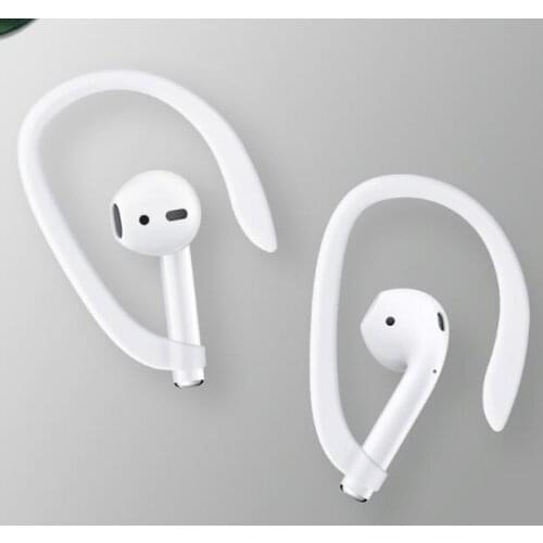 50 pairs Protective Earhooks Secure Fit Hooks for Airpods Apple Wireless Earphone Accessories Silicone Sports Anti-lost Ear Hook