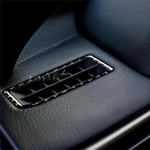 Carbon Fiber Car Air Conditioner CD Panel Car Stickers Decoration for Lexus IS250 300H Auto Interior Car Styling Accessories