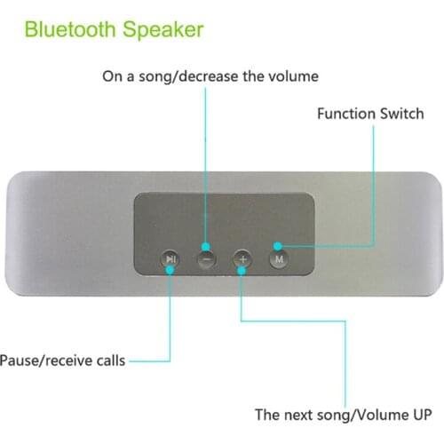 H11 Wireless Bluetooth Speaker Bluetooth Card Audio Outdoor 3D Stereo Sound Portable Bluetooth Small Audio 5V 16W