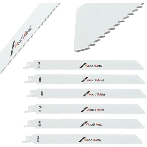 225mm 9'' BI-Metal Reciprocating Saw Blades Jig Saw Blades Hand Saw Saber Saw Blade For Wood Metal Saw Power Tools Accessories