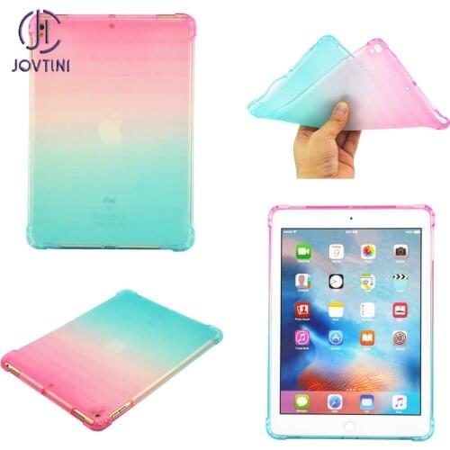 Case For iPad air air 2 Coque For iPad 9.7 20017 2018 Quality TPU Soft Silicone Slim Tablets Cover For iPad Pro 9.7 Capa Funda