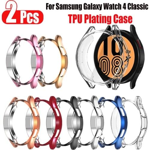 Samsung Galaxy Watch 4 Classic Watch Case Protector For Galaxy Watch 4 Classic 42mm46mm TUP Shell Shockproof Protector Cover