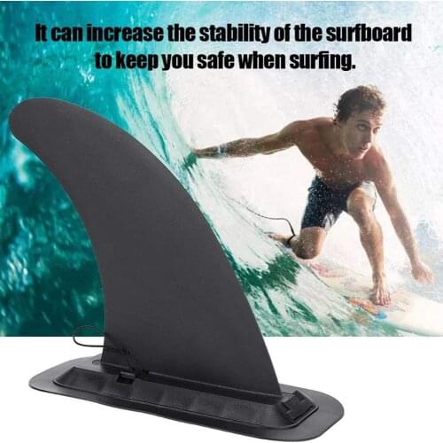 Surfboard Center Fin 8inch Detachable Pvc Surf Fin For Surfboard Surfing Accessories aleta de surf de carbono, promoción