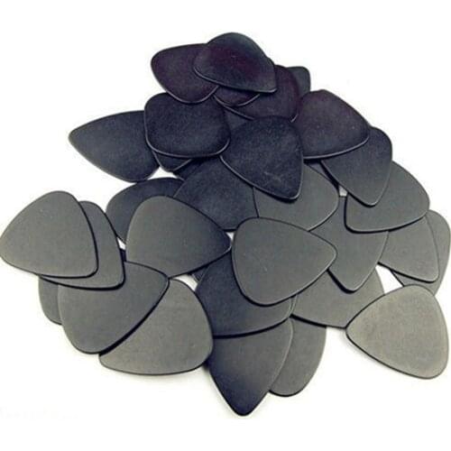 10 Pieces Guitar Pick Musical Accessories Black Celluloid Guitar Picks Plectrums Guitar Tools for Guitar Accessories Musician