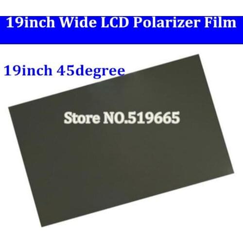 China Wholesale 19inch 45 Degree W LCD LED polarizer/polarized/polarizing film for PC monitor screen