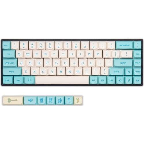 KBDfans PG PBT Bluebird Keycaps Set 61/63/64/68/660/1800MINI/KBD67/MINILA