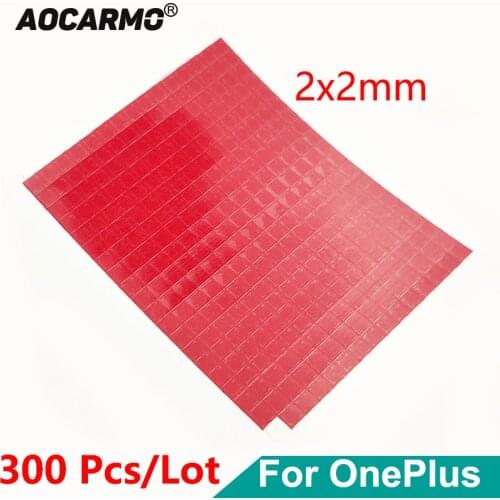 300pcs/lot Water Turns Red Sticker Damage Seal Warranty Indicator Sensors Repair Adhesive 2x2mm For OnePlus 1 2 3 3T 5 5T 6 6T 7