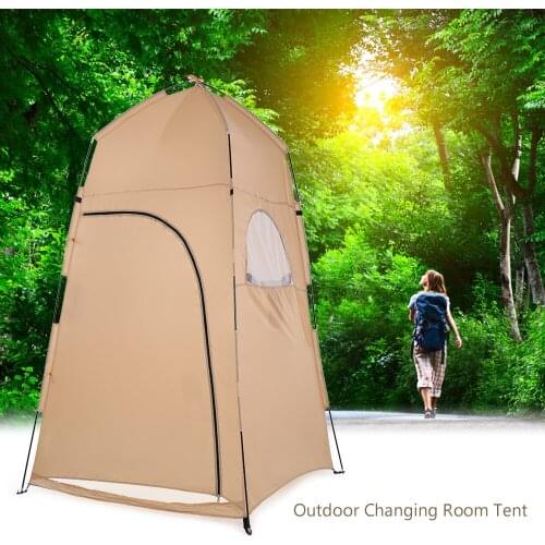 Portable Outdoor Shower Tent Bath Changing Fitting Room Privacy Toilet Camping Beach Tent Shelter Camping Tent Travel