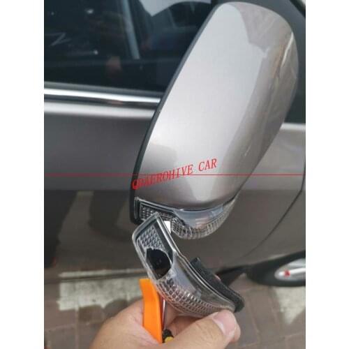 QDAEROHIVE Rear View Mirror Indicator Lights Lens Turn Signals Right and Left for Toyota Corolla 2014-2018