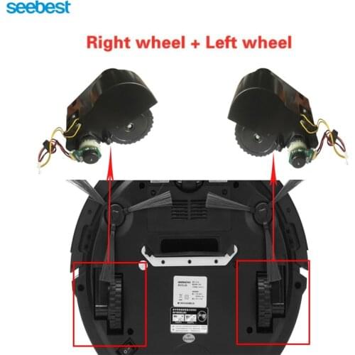 Seebest Robot Vacuum Cleaner Spare Parts Replacement, Robot Right Wheel, Left Wheel, D751, D750, D730, D720 Spare Parts Wheel