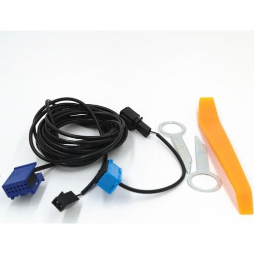 YIXINYOU 3G MMI Bluetooth Mic Dual Mic with Cable Harness for Audi A4 A6 Q5 A5 S5 Q7 (6.5)