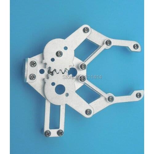 1set Metal Robotic Arm Gripper Robot Mechanical Claws Robot Accessories For Arduino Compatible with MG995 SG5010 Wholesale