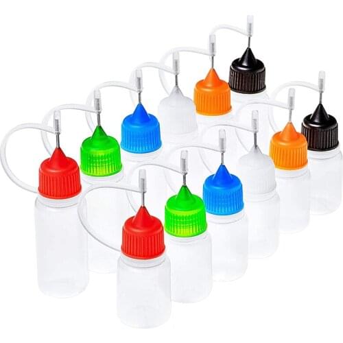 100pcs/lot, 5ml LDPE Empty E liquid Bottle Needle Dropper Bottle for E juice Nail Polish with screw caps, free shipping