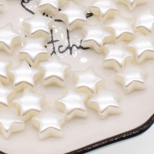 100PCS Shell Acrylic Beads DIY Imitation Pearl Style Making Necklace Bracelet Jewelry Accessories 10x11mm