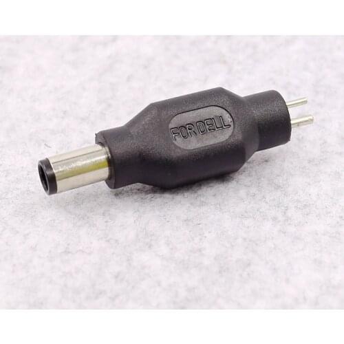2 Pin DC Tip 19.5v Power Adapter Connector 2Pin 7.4x5.0mm Male Plug Jack Converter for DELL XPS Laptop Notebook PC Charger