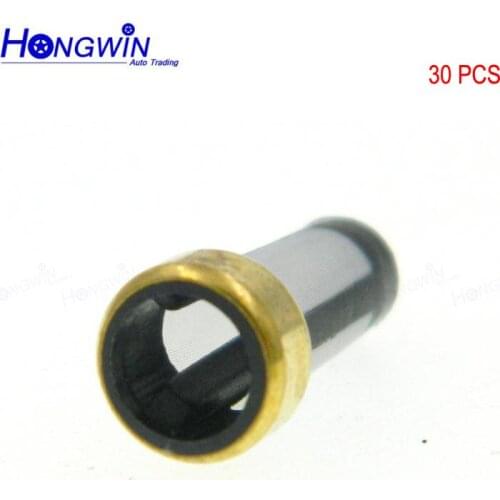 30 Pieces Best Quality Auto Fuel Injector Micro Filters Case Diameter 6mm Size 12*6*3mm