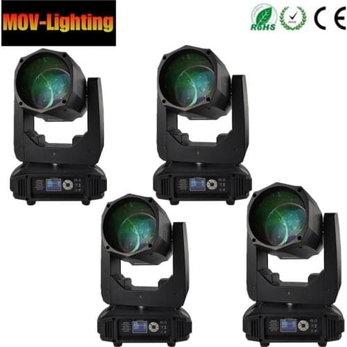 4pcs/lot 200W Sharpy beam 5R moving head light LED 2r 14 gobos for Stage DJ