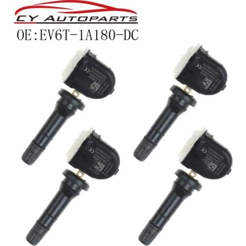 4PCS New Tire Pressure Sensor TPMS Sensor For Ford B-Max Fiesta Kuga Ecosport EV6T-1A180-DC