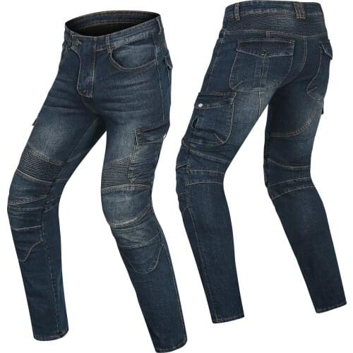 Motorcycle Riding Pants for Men Women Scooter Motocross Racing Jeans Cycling Protective Pants Casual Trousers With Knee Hip Pads