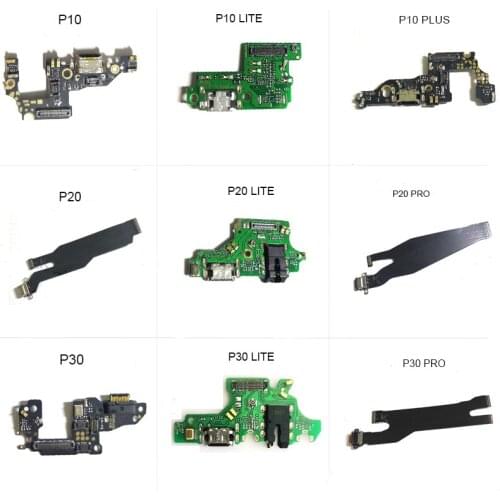 For P10 Plus P10 Lite P20 Lite P20 Pro P30 Pro Lite USB Charging Charge Dock Port Microphone Connector Flex Cable Board