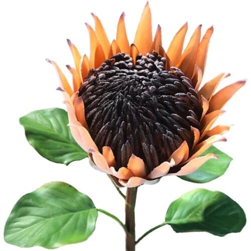 Fake Flower Blue Artificial Flowers Photography Props Strong Plasticity Home Decoration Beautiful Wedding Simulation Floral