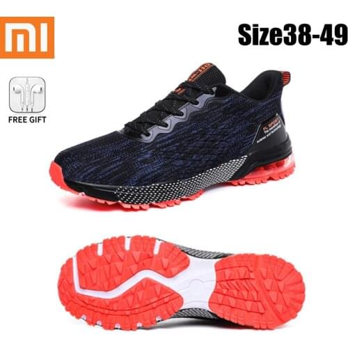 Xiaomi Breathable Running Shoes for Men Outdoor Air Cushion Sport Men Sneakers Mens Shoes Walking Jogging Shoes Zapatillas