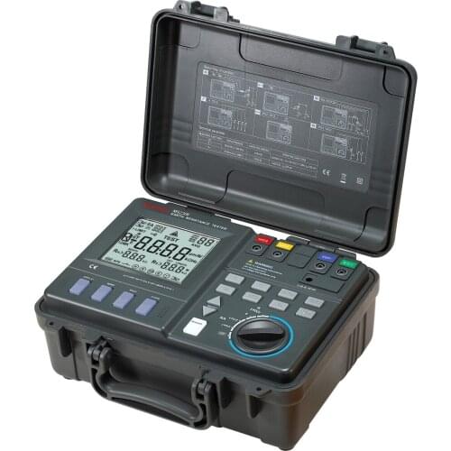 MASTECH MS2306 Digital Advanced Intelligent Earthing Ground Earth Resistance Tester Meter Range 0.1-20K ohm