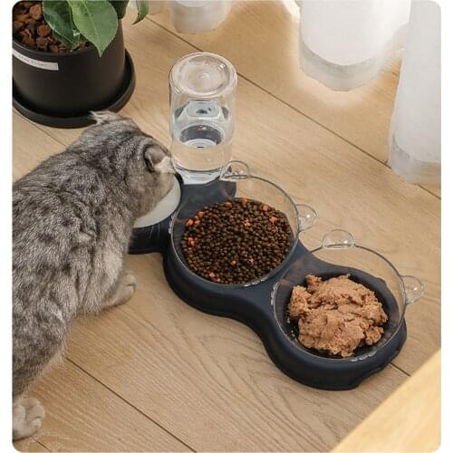 Dog food bowl dog water dispenser pet supplies dog supplies pet food bowl double dog bowl cute dog bowl