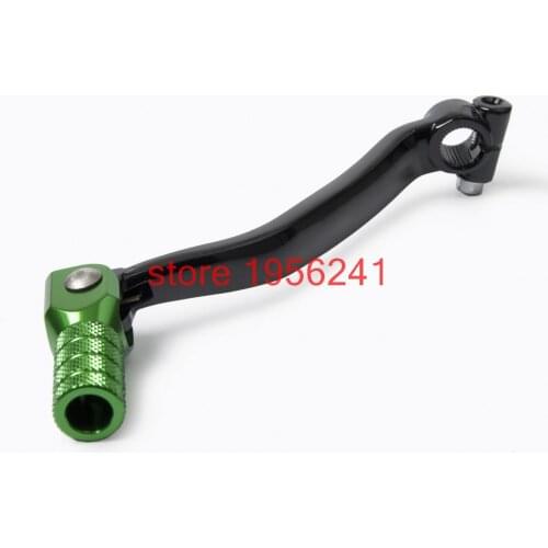 NICECNC Gear Foot Pedal Shift Lever Folding Tip Forged Lever For Kawasaki KX250F 2009 2010 2012 2013 2014 2015 2016 2017 KX 250F