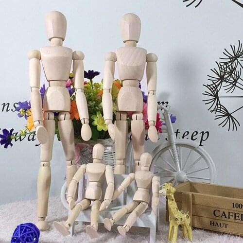 2018 NEW M89CWooden Moveable Toy Limbs Human Figure Art Drawing Sculpting Model