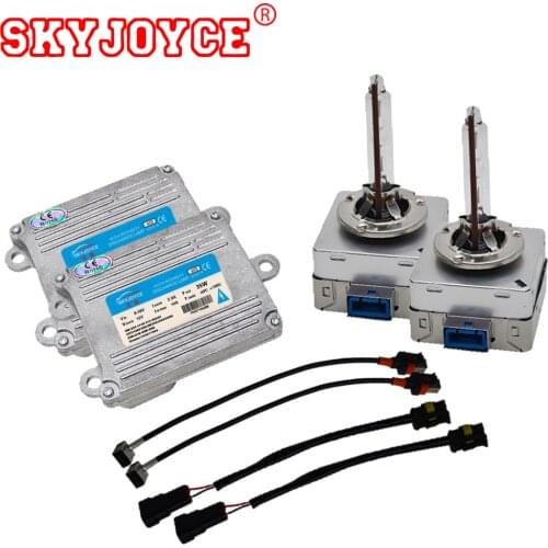 2020 NEW SKYJOYCE 55W D8S HID Headlight kit White 5500K Fast Bright D8S kit Original replacement New Mustang hid xenonHeadlight