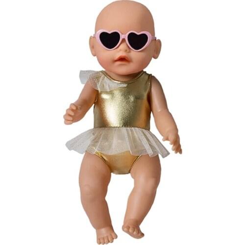 New Lovely Glasses Fit For 43cm baby Dolls, 17Inch Doll Accessories 052