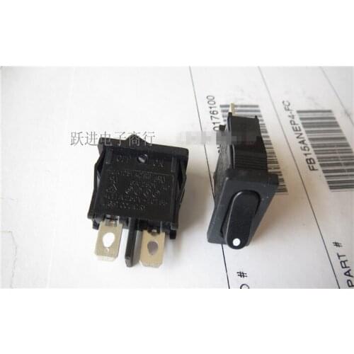 Original new 100% import 21*9.5 flat music LCD TV import rocker switch ultra-thin switch power switch 6A250V