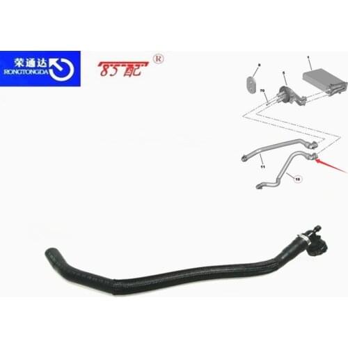 Oil Vapor Hose Valve Chamber Breather Pipes 9801631180 For Peugeot 2008 301 For Citroen C3 Elysee