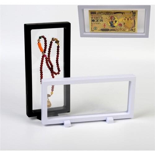 230x110mm Display Box /Frame For Gold Banknote Bitcoin Dogecoin Coins Metal Bars Jewelry Good Selling