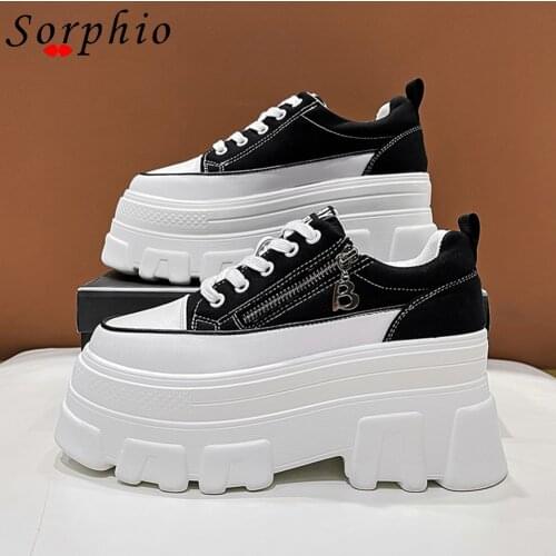 Ladies Round Toe Fashion Hot Sale Flats Women Zipper Lace Up Design Chunky Heel Shoes Woman 2021 Hot Sale Brand Design Platform