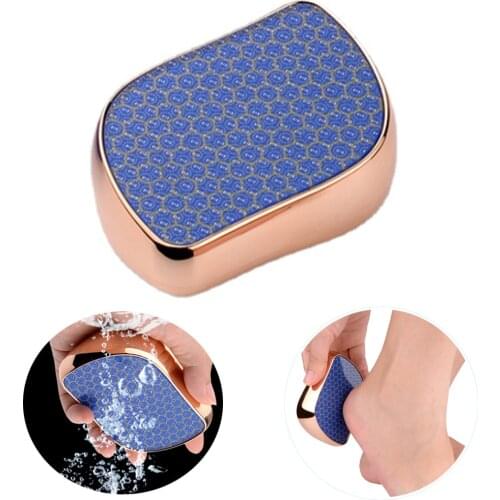 1PC Exfoliate Foot Hard Dead Skin Pedicure Remover Scrubber Peeling Artifact Peeling Nano Glass Foot Plate File Pedicure Tools
