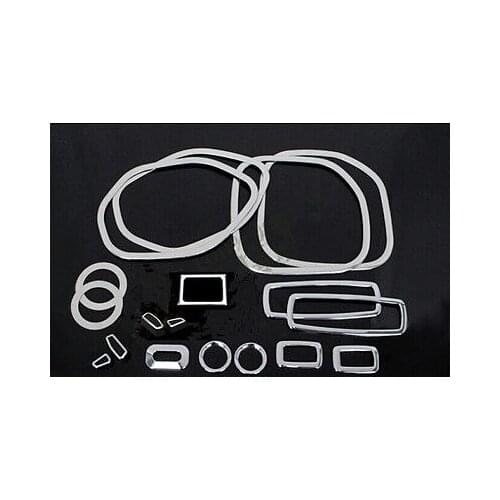 18*Interior Accessories Whole Kit Cover Trims for Jeep Grand Cherokee 2011-2015