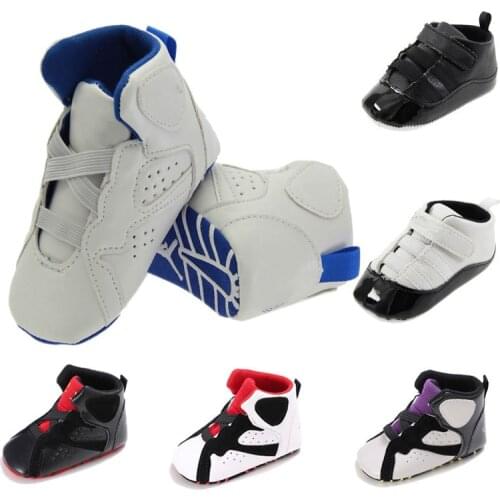 2021 Baby Shoes Soft Bottom High-top Babys Shoes Toddler Shoes Sneakers Baby Boots Newborn Shoes Baby Moccasins Baby Girl Shoes