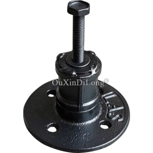 4PCS Iron Staircase Handrail Wall Bracket Handrail Right Angle Connecting Hardware Brackets Fitting GF211