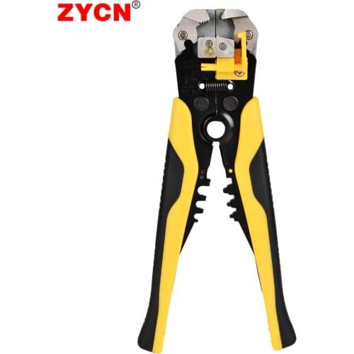 Colors HS-D1 D2 Automatic Wire Stripper Crimping Pliers Multifunctional Hand Tools Adjustable Cable Cutter 0.2-6mm2 AWG24-10