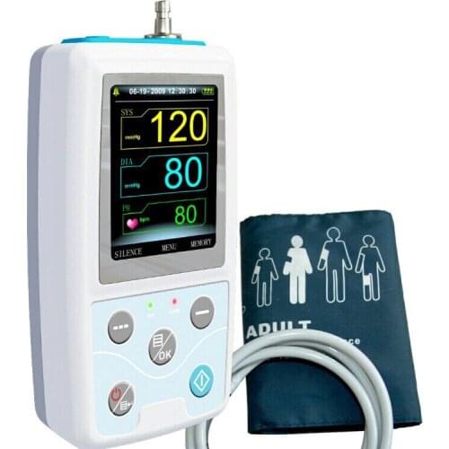 CE and FDAapproved ABPM50 ARM 24 hours digital blood pressure measuring instrument