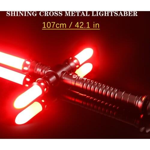 Star Wars Jedi knight kylo Ren Action figures duel 107cm weapon sword Lightsaber Foc Lock Up Metal Hilt Blaster Sound Lightsaber