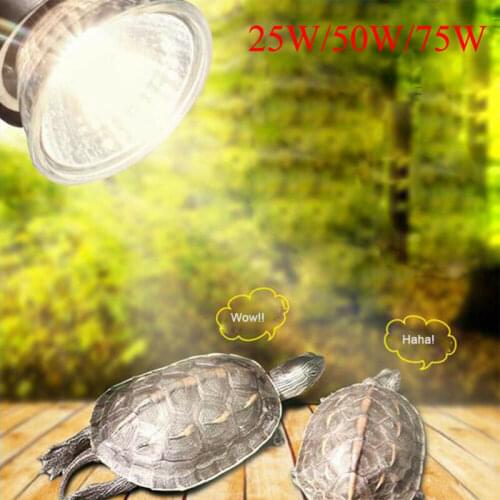 25W/50W/75W Reptile Pet Blub Full Spectrum UVA UVB 3.0 E27 Tubes Turtle Tuff Tortoise Heating Lamps Sun Blub Ultraviolet Lamps